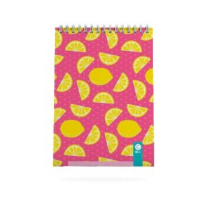 Libreta personalizada limon