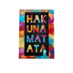 Libreta personalizada hakuna matata