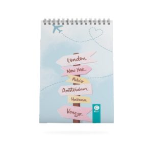 Libreta personalizada Lugares