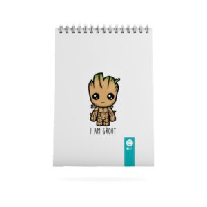 Libreta personalizada Groot